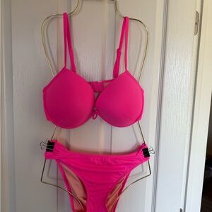 Hot Pink Bikini Set